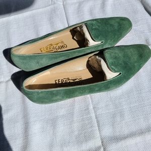 Woman Shoes Salvatore Ferragamo Green size 8 1/2